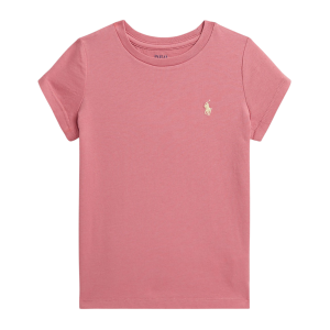Polo Ralph Laurentil Piger. 312833549504 Lyserød Strikket T-Shirt I Bomuld (5años= 109/116cm), Casual, Pink, Korte Ærmer, Børnetøj Polo Ralph Laurentil Piger. 312833549504 Lyserød Strikket T-Shirt I Bomuld (5años= 109/116cm), Casual, Pink, Korte Ærmer, Børnetøj