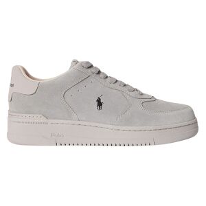 Polo Ralph Laurentil Mænd. 809p13085002 Masters Lædersko Grå (45), Fast, Blonder, Casual Polo Ralph Laurentil Mænd. 809p13085002 Masters Lædersko Grå (45), Fast, Blonder, Casual