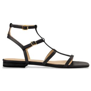 Lauren Ralph Laurentil Kvinder. 802959977001 Everley Gladiator Læder Sandaler Sort (41), Fast, Spænder, Casual Lauren Ralph Laurentil Kvinder. 802959977001 Everley Gladiator Læder Sandaler Sort (41), Fast, Spænder, Casual