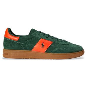 Polo Ralph Laurentil Mænd. 809p07172002 Bedford Læder-Sneakers Grøn (40), Fast, Blonder, Casual Polo Ralph Laurentil Mænd. 809p07172002 Bedford Læder-Sneakers Grøn (40), Fast, Blonder, Casual