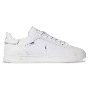 Polo Ralph Laurentil Mænd. 809p07161001 Heritage Court Utility Læder Sneakers Hvid (42), Fast, Blonder, Casual Polo Ralph Laurentil Mænd. 809p07161001 Heritage Court Utility Læder Sneakers Hvid (42), Fast, Blonder, Casual
