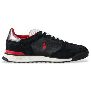 Polo Ralph Laurentil Mænd. 809974040004 Varick Oxford-Træningssko I Ruskind Og Sort (44), Læder, Fast, Blonder, Casual Polo Ralph Laurentil Mænd. 809974040004 Varick Oxford-Træningssko I Ruskind Og Sort (44), Læder, Fast, Blonder, Casual