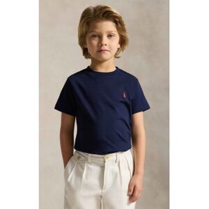 Polo Ralph Laurentil Drenge. 322832904037 Navy Strikket T-Shirt I Bomuldsjersey (2años= 94/100cm), Casual, Korte Ærmer, Blå, Børnetøj Polo Ralph Laurentil Drenge. 322832904037 Navy Strikket T-Shirt I Bomuldsjersey (2años= 94/100cm), Casual, Korte Ærmer, Blå, Børnetøj