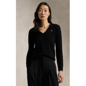 Polo Ralph Laurentil Kvinder. 211971866005 Trøje I Kashmir Og Uld (Xxs), Sort, Casual, Bomuld, Lange Ærmer Polo Ralph Laurentil Kvinder. 211971866005 Trøje I Kashmir Og Uld (Xxs), Sort, Casual, Bomuld, Lange Ærmer
