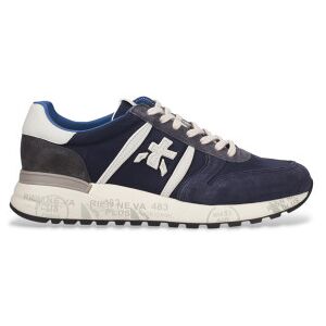 Premiatatil Mænd. Lander Navy Lander Læder-Sneakers (43), Fast, Blonder, Casual, Blå Premiatatil Mænd. Lander Navy Lander Læder-Sneakers (43), Fast, Blonder, Casual, Blå