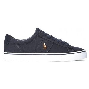 Polo Ralph Laurentil Mænd. 816749369002 Sayer Canvas Sneakers Navy (44), Stof, Fast, Blonder, Casual, Blå Polo Ralph Laurentil Mænd. 816749369002 Sayer Canvas Sneakers Navy (44), Stof, Fast, Blonder, Casual, Blå