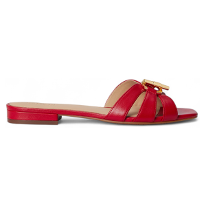 Lauren Ralph Laurentil Kvinder. 802982875008 Blaike Røde Tangasandaler I Nappalæder (37), Fast, 1-3 Cm, Ingen, Casual Lauren Ralph Laurentil Kvinder. 802982875008 Blaike Røde Tangasandaler I Nappalæder (37), Fast, 1-3 Cm, Ingen, Casual