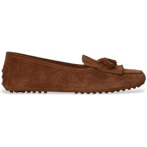 Lauren Ralph Laurentil Kvinder. 802p22310005 Tayte Loafers I Brunt Ruskind (39), Læder, Fast, Ingen, Casual, Klassisk Lauren Ralph Laurentil Kvinder. 802p22310005 Tayte Loafers I Brunt Ruskind (39), Læder, Fast, Ingen, Casual, Klassisk