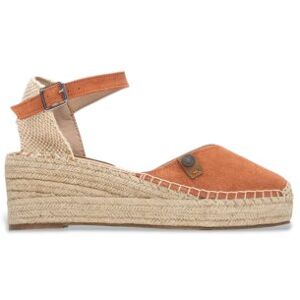 Refreshtil Kvinder. 17523509-Naranja Espadriller I Læder 175235 Orange (39), 3-5 Cm, Splittet Læder, Spænder, Casual Refreshtil Kvinder. 17523509-Naranja Espadriller I Læder 175235 Orange (39), 3-5 Cm, Splittet Læder, Spænder, Casual