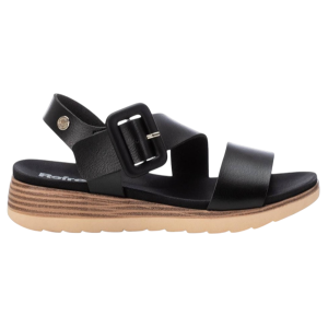 Refreshtil Kvinder. 17284403-Negro Sandaler 172844 Sort (37), 3-5 Cm, Spænder, Casual Refreshtil Kvinder. 17284403-Negro Sandaler 172844 Sort (37), 3-5 Cm, Spænder, Casual
