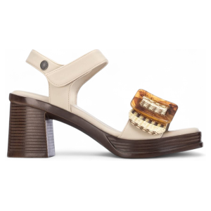 Refreshtil Kvinder. 17502703-Beige Sandaler 175027 Beige (36), 5-8 Cm, Velcro, Casual Refreshtil Kvinder. 17502703-Beige Sandaler 175027 Beige (36), 5-8 Cm, Velcro, Casual