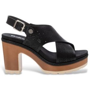 Refreshtil Kvinder. 17278004-Negro Sandaler 172780 Sort (38), 8-10, Spænder, Casual Refreshtil Kvinder. 17278004-Negro Sandaler 172780 Sort (38), 8-10, Spænder, Casual
