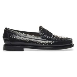 Sebagotil Kvinder. 78118kw Dan Studs Leather Loafers Sort (37), Læder, Fast, 1-3 Cm, Ingen, Casual, Party, Klassisk Sebagotil Kvinder. 78118kw Dan Studs Leather Loafers Sort (37), Læder, Fast, 1-3 Cm, Ingen, Casual, Party, Klassisk