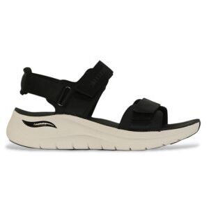 Skecherstil Kvinder. 119465 Arch Fit 2.0 Sandaler - Go-Ge Sort (38), 1-3 Cm, Velcro, Casual Skecherstil Kvinder. 119465 Arch Fit 2.0 Sandaler - Go-Ge Sort (38), 1-3 Cm, Velcro, Casual