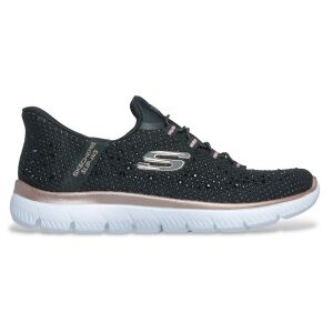Skecherstil Kvinder. 150273 Slip-Ins Summits Brilliant Shine Sko Sort (41), Fast, Blonder, Casual Skecherstil Kvinder. 150273 Slip-Ins Summits Brilliant Shine Sko Sort (41), Fast, Blonder, Casual