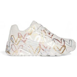 Skecherstil Kvinder/piger. 314067l Træningssko Uno Lite Metallic Love Beige (29), 3-5 Cm, Blonder, Casual, Børnetøj Skecherstil Kvinder/piger. 314067l Træningssko Uno Lite Metallic Love Beige (29), 3-5 Cm, Blonder, Casual, Børnetøj