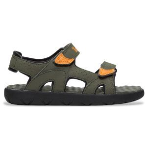 Timberlandunisex Til Børn. Tb0a24mka581 Perkins Row Green Heel Strap Sandals (38), Fast, Velcro, Casual, Grøn, Børnetøj Timberlandunisex Til Børn. Tb0a24mka581 Perkins Row Green Heel Strap Sandals (38), Fast, Velcro, Casual, Grøn, Børnetøj