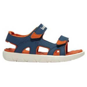Timberlandunisex Til Børn. Tb0a5m2dl791 Perkins Row Marineblå Lædersandaler Med Hælrem (24), Fast, Velcro, Casual, Børnetøj Timberlandunisex Til Børn. Tb0a5m2dl791 Perkins Row Marineblå Lædersandaler Med Hælrem (24), Fast, Velcro, Casual, Børnetøj