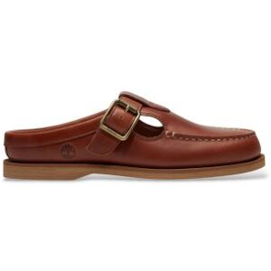 Timberlandtil Kvinder. Tb0a5mt9em61 Klassisk Brun Læder Båtsko Med Åben Hæl (38 W), Fast, Ingen, Casual Timberlandtil Kvinder. Tb0a5mt9em61 Klassisk Brun Læder Båtsko Med Åben Hæl (38 W), Fast, Ingen, Casual