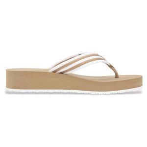 Tommy Hilfigertil Kvinder. Fw0fw09196 Riri Beige Flip Flops (41), 3-5 Cm, Ingen, Casual, Badetøj Tommy Hilfigertil Kvinder. Fw0fw09196 Riri Beige Flip Flops (41), 3-5 Cm, Ingen, Casual, Badetøj