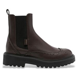 Twinsettil Kvinder. 252tcp204 Brune Tron-Ankelstøvler I Læder (39), Fast, 1-3 Cm, Ingen, Casual Twinsettil Kvinder. 252tcp204 Brune Tron-Ankelstøvler I Læder (39), Fast, 1-3 Cm, Ingen, Casual