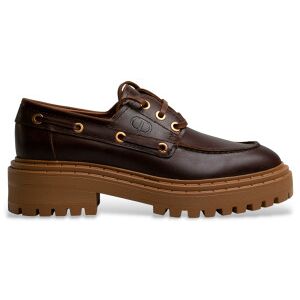 Twinsettil Kvinder. 252tgt190 Stringata Brune Loafers I Læder (39), Fast, Blonder, Casual Twinsettil Kvinder. 252tgt190 Stringata Brune Loafers I Læder (39), Fast, Blonder, Casual