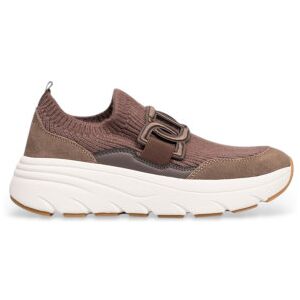 Twinsettil Kvinder. 252tcp016 Løbesko I Stof Med Chokolade Oval T (39), Brun, 3-5 Cm, Ingen, Casual Twinsettil Kvinder. 252tcp016 Løbesko I Stof Med Chokolade Oval T (39), Brun, 3-5 Cm, Ingen, Casual