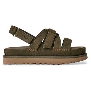 Uggtil Kvinder. 1175122 Goldenstar Gleam Olivengrønne Lædersandaler (40), Fast, Ruskind, Velcro, Casual Uggtil Kvinder. 1175122 Goldenstar Gleam Olivengrønne Lædersandaler (40), Fast, Ruskind, Velcro, Casual