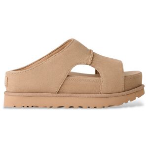 Uggtil Kvinder. 1175132 Goldenstar Hi Cutout Slide Sandaler I Beige Læder (39), Brun, 3-5 Cm, Ingen, Casual Uggtil Kvinder. 1175132 Goldenstar Hi Cutout Slide Sandaler I Beige Læder (39), Brun, 3-5 Cm, Ingen, Casual