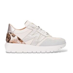 Wonderstil Kvinder. A-24100 Off-White Odisei Læder-Sneakers (40), Hvid, 3-5 Cm, Blonder, Casual Wonderstil Kvinder. A-24100 Off-White Odisei Læder-Sneakers (40), Hvid, 3-5 Cm, Blonder, Casual