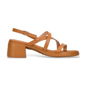 Wonderstil Kvinder. D-2303 Sandaler I Læder Moai03 Brun (38), 3-5 Cm, Spænder, Casual, Party Wonderstil Kvinder. D-2303 Sandaler I Læder Moai03 Brun (38), 3-5 Cm, Spænder, Casual, Party