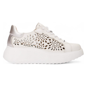 Wonderstil Kvinder. A-3641_5437_6361 Sneakers I Læder Roma 41 Hvid (40), 3-5 Cm, Blonder, Casual Wonderstil Kvinder. A-3641_5437_6361 Sneakers I Læder Roma 41 Hvid (40), 3-5 Cm, Blonder, Casual
