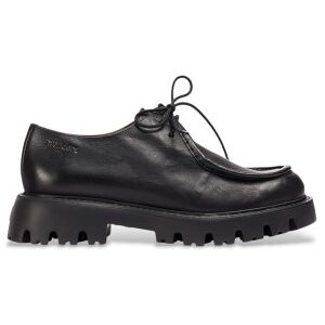 Wonderstil Kvinder. C-7514 Goodfly Loafers I Læder, Sort (36), Fast, Blonder, Casual Wonderstil Kvinder. C-7514 Goodfly Loafers I Læder, Sort (36), Fast, Blonder, Casual