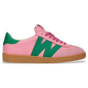 Wonderstil Kvinder. Ap-2001 Træningssko I Læder Nubia 01 Pink (41), Fast, Blonder, Casual Wonderstil Kvinder. Ap-2001 Træningssko I Læder Nubia 01 Pink (41), Fast, Blonder, Casual