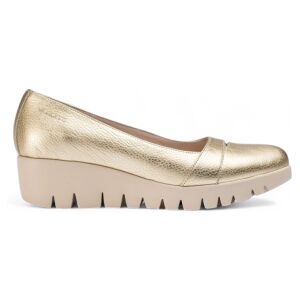 Wonderstil Kvinder. C-33333_5432_7285 Alira Guldfarvede Lædersko (39), Guldfarvet, 3-5 Cm, Ingen, Casual, Klassisk Wonderstil Kvinder. C-33333_5432_7285 Alira Guldfarvede Lædersko (39), Guldfarvet, 3-5 Cm, Ingen, Casual, Klassisk