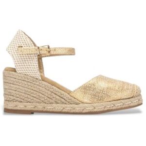 Xtitil Kvinder. 14533701-Oro Espadriller 145337 Guld (39), Guldfarvet, Stof, 5-8 Cm, Spænder, Casual, Sport Xtitil Kvinder. 14533701-Oro Espadriller 145337 Guld (39), Guldfarvet, Stof, 5-8 Cm, Spænder, Casual, Sport