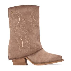 Xtitil Kvinder. 14447001-Beige Støvler 144470 Brun (40), 3-5 Cm, Ingen, Casual Xtitil Kvinder. 14447001-Beige Støvler 144470 Brun (40), 3-5 Cm, Ingen, Casual