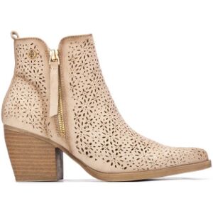 Xtitil Kvinder. 14503702-Beige Ankelstøvler 145037 Beige (40), 3-5 Cm, Blonder, Lynlås, Casual Xtitil Kvinder. 14503702-Beige Ankelstøvler 145037 Beige (40), 3-5 Cm, Blonder, Lynlås, Casual