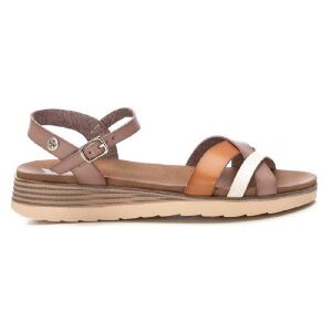 Xtitil Kvinder. 14284801-Beige Sandaler 142848 Brun (37), 3-5 Cm, Spænder, Casual Xtitil Kvinder. 14284801-Beige Sandaler 142848 Brun (37), 3-5 Cm, Spænder, Casual