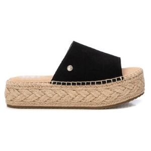 Xtitil Kvinder. 14363903-Negro Sandaler I Læder 143639 Sort (37), 3-5 Cm, Ruskind, Ingen, Casual Xtitil Kvinder. 14363903-Negro Sandaler I Læder 143639 Sort (37), 3-5 Cm, Ruskind, Ingen, Casual