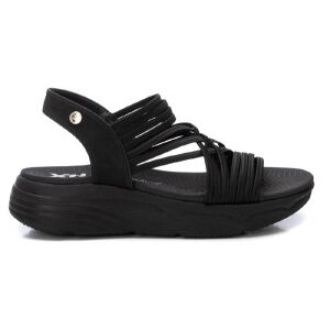 Xtitil Kvinder. 14410004-Negro Sandaler 144100 Sort (37), Stof, 3-5 Cm, Ingen, Casual Xtitil Kvinder. 14410004-Negro Sandaler 144100 Sort (37), Stof, 3-5 Cm, Ingen, Casual
