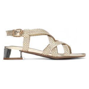 Xtitil Kvinder. 14525901-Oro Sandaler 145259 Guld (36), Guldfarvet, 1-3 Cm, Spænder, Casual, Party Xtitil Kvinder. 14525901-Oro Sandaler 145259 Guld (36), Guldfarvet, 1-3 Cm, Spænder, Casual, Party