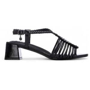 Xtitil Kvinder. 14543304-Negro Sandaler 145433 Sort (37), 3-5 Cm, Spænder, Casual, Party Xtitil Kvinder. 14543304-Negro Sandaler 145433 Sort (37), 3-5 Cm, Spænder, Casual, Party