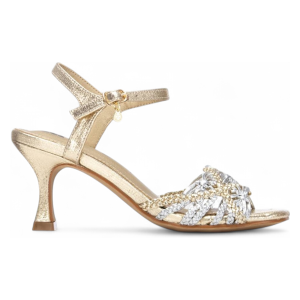 Xtitil Kvinder. 14543402-Oro Sandaler 145434 Guld (36), Guldfarvet, 5-8 Cm, Spænder, Casual, Party Xtitil Kvinder. 14543402-Oro Sandaler 145434 Guld (36), Guldfarvet, 5-8 Cm, Spænder, Casual, Party
