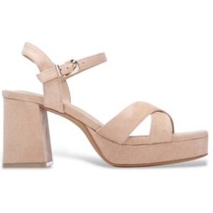 Xtitil Kvinder. 14528802-Beige Sandaler 145288 Beige (38), 5-8 Cm, Spænder, Casual, Sport, Klassisk Xtitil Kvinder. 14528802-Beige Sandaler 145288 Beige (38), 5-8 Cm, Spænder, Casual, Sport, Klassisk