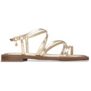 Xtitil Kvinder. 14530201-Oro Sandaler 145302 Guld (38), Guldfarvet, 1-3 Cm, Spænder, Casual, Sport Xtitil Kvinder. 14530201-Oro Sandaler 145302 Guld (38), Guldfarvet, 1-3 Cm, Spænder, Casual, Sport