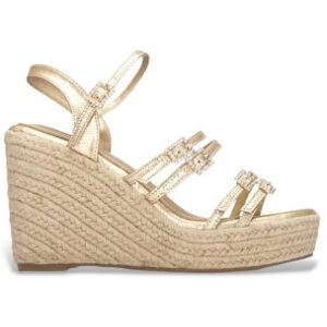 Xtitil Kvinder. 14542302-Oro Sandaler 145423 Guld (40), Guldfarvet, 8-10, Spænder, Casual, Party, Sport Xtitil Kvinder. 14542302-Oro Sandaler 145423 Guld (40), Guldfarvet, 8-10, Spænder, Casual, Party, Sport
