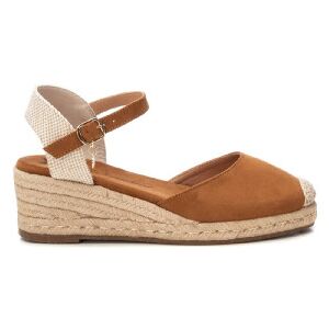 Xtitil Kvinder. 14410403-Camel Espadriller 144104 Brun (36), 5-8 Cm, Ruskind, Spænder, Casual Xtitil Kvinder. 14410403-Camel Espadriller 144104 Brun (36), 5-8 Cm, Ruskind, Spænder, Casual