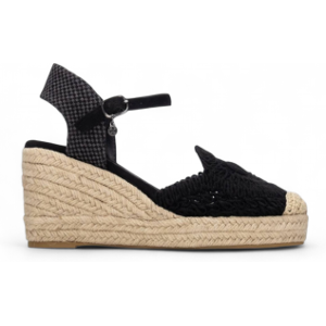 Xtitil Kvinder. 14541701-Negro Espadriller 145417 Sort (39), Stof, 5-8 Cm, Spænder, Casual Xtitil Kvinder. 14541701-Negro Espadriller 145417 Sort (39), Stof, 5-8 Cm, Spænder, Casual