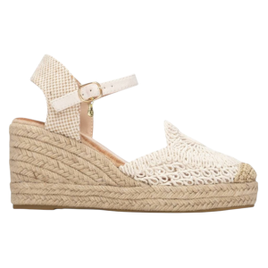 Xtitil Kvinder. 14541702-Beige Espadriller 145417 Beige (40), Stof, 5-8 Cm, Spænder, Casual Xtitil Kvinder. 14541702-Beige Espadriller 145417 Beige (40), Stof, 5-8 Cm, Spænder, Casual